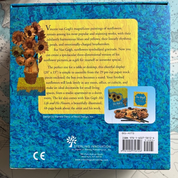 Van Gogh's Sunflowers In-A-Box - Picture 2 of 3